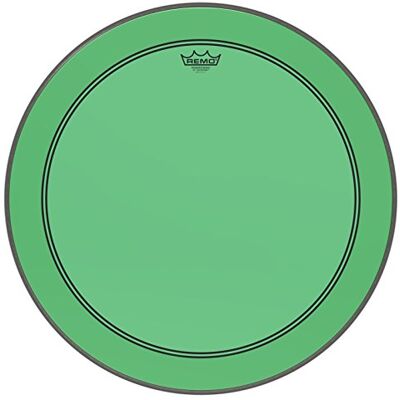 Remo pelle per batteria Colortone Powerstroke 3 Clear Verde – 24″ – Remo pelle per batteria Colortone Powerstroke 3 Clear Verde – 24″ –