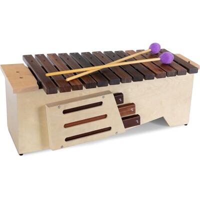 Classic Cantabile AX-1600NG Alt-xilofono, Barre sonore in padouk, 5 x 60 Cassa di risonanza in tiglio multistrato, Numero di toni: 13+3, Accordatura: scala diatonica in Do maggiore, 5 x 60, Peso: 4 Classic Cantabile AX-1600NG Alt-xilofono, Barre sonore in padouk, 5 x 60 Cassa di risonanza in tiglio multistrato, Numero di toni: 13+3, Accordatura: scala diatonica in Do maggiore, 5 x 60, Peso: 4