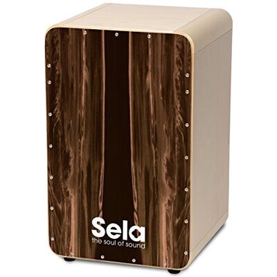 sela SE 105 Cajon con Snare, Dark Nut sela SE 105 Cajon con Snare, Dark Nut