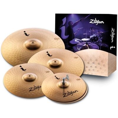 Zildjian ILHPRO I PRO GIG CYMBAL PACK, Set di Piatti per Batteria, Coppia di Charleston da 14", Crash da 16" e 18", Ride da 20 Zildjian ILHPRO I PRO GIG CYMBAL PACK, Set di Piatti per Batteria, Coppia di Charleston da 14", Crash da 16" e 18", Ride da 20