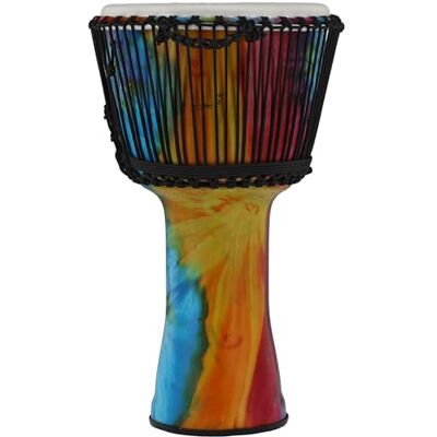 GEWA Liberty Djembé accordatura a corda Diametro: 14" (35,5 cm) Altezza: 27" (68 cm) Numero di corde: 35 Motivo: Batik GEWA Liberty Djembé accordatura a corda Diametro: 14" (35,5 cm) Altezza: 27" (68 cm) Numero di corde: 35 Motivo: Batik