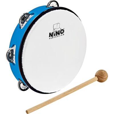 Nino Percussion Tamburello ABS Blu () Nino Percussion Tamburello ABS Blu ()