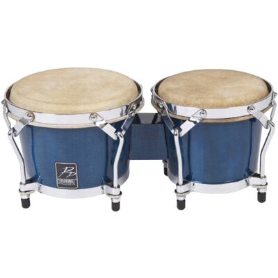 PP PERFORMANCE PERCUSSION Performance Percussion Bonghi da 19,1 cm (7,5'') e 16,5 cm (6,5''), blu PP PERFORMANCE PERCUSSION Performance Percussion Bonghi da 19,1 cm (7,5'') e 16,5 cm (6,5''), blu