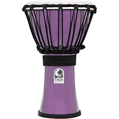 Toca Djembe Freestyle Colorsound 7'' Viola Metallico Toca Djembe Freestyle Colorsound 7'' Viola Metallico