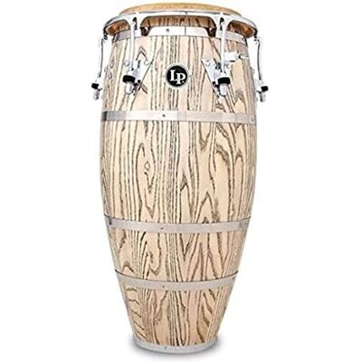 Latin Percussion Conga Giovanni Palladium Requinto 9-3/4" , frassino naturale, hardware cromato Latin Percussion Conga Giovanni Palladium Requinto 9-3/4" , frassino naturale, hardware cromato