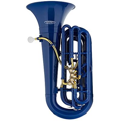 Classic Cantabile KT-30BU MardiBrass Tuba in Bb in Plastica Blu, 2 kg Modello: KT-30, Accordatura: Bb, Corpo: plastica ABS, Bocchino e meccanica: ottone, 4 pistoni Perinet: acciaio inox, 2 kg Classic Cantabile KT-30BU MardiBrass Tuba in Bb in Plastica Blu, 2 kg Modello: KT-30, Accordatura: Bb, Corpo: plastica ABS, Bocchino e meccanica: ottone, 4 pistoni Perinet: acciaio inox, 2 kg