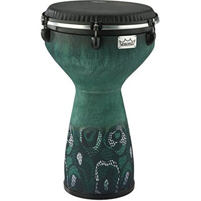 Remo World Percussion, Djembe Flare out, Green, verde DJ-7113-61 Remo World Percussion, Djembe Flare out, Green, verde DJ-7113-61
