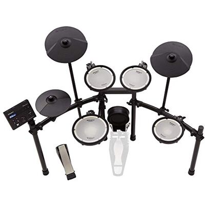 Roland Kit Elettronico V-Drums – Kit con le leggendarie pelli Mesh a doppio strato, dalla suonabilità ed espressività superiori – Audio & MIDI Bluetooth – USB per registrare dati audio e MIDI Roland Kit Elettronico V-Drums – Kit con le leggendarie pelli Mesh a doppio strato, dalla suonabilità ed espressività superiori – Audio & MIDI Bluetooth – USB per registrare dati audio e MIDI