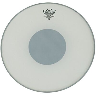 Remo pelle per batteria CS Ambassador bianca sabbiata con Black Dot 16" Remo pelle per batteria CS Ambassador bianca sabbiata con Black Dot 16"