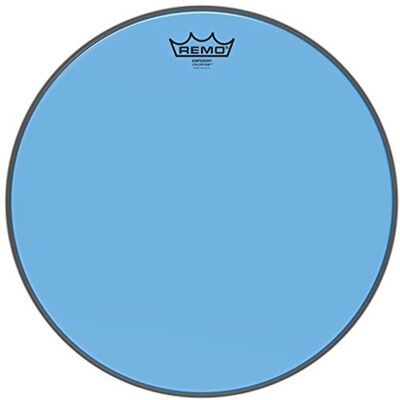 Remo pelle per batteria Colortone Emperor Clear Blu – 15" – Remo pelle per batteria Colortone Emperor Clear Blu – 15" –