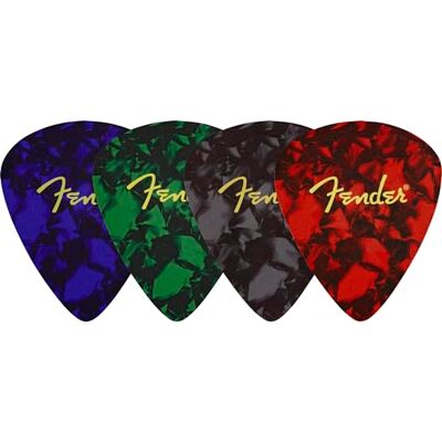 Fender PICKED SHAPED LOGO, 4-PK COASTER SET, MU Fender PICKED SHAPED LOGO, 4-PK COASTER SET, MU