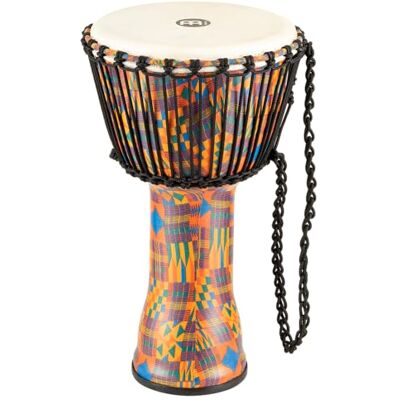 Meinl Percussion Djembe africano, Serie da viaggio, con decorazioni del Kenya, Misura Media, superificie in Capra () Meinl Percussion Djembe africano, Serie da viaggio, con decorazioni del Kenya, Misura Media, superificie in Capra ()