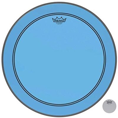 Remo pelle per batteria Colortone Powerstroke 3 Clear Blu – 22″ – Remo pelle per batteria Colortone Powerstroke 3 Clear Blu – 22″ –