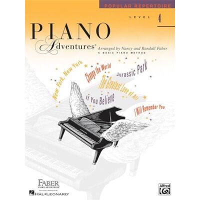 FABER PIANO INSTITUTE Piano Adventures Level 4: Popular Repertoire Book FABER PIANO INSTITUTE Piano Adventures Level 4: Popular Repertoire Book
