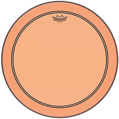 Remo pelle per batteria Colortone Powerstroke 3 Clear Arancione – 18″ – Remo pelle per batteria Colortone Powerstroke 3 Clear Arancione – 18″ –
