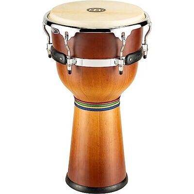 Meinl Percussion Floatune Series Djembe, Colore Gold Amber Sunburst 12" () Meinl Percussion Floatune Series Djembe, Colore Gold Amber Sunburst 12" ()
