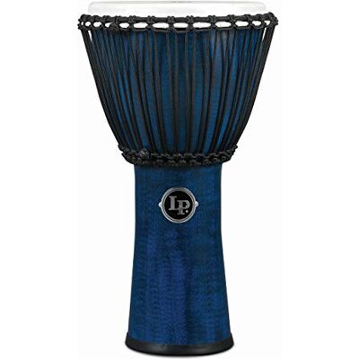 Latin Percussion LP Djembe World Beat FX Rope Tuned 11" Blue Latin Percussion LP Djembe World Beat FX Rope Tuned 11" Blue