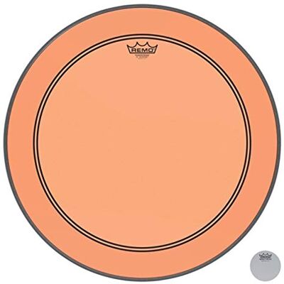 Remo pelle per batteria Colortone Powerstroke 3 Clear Arancione – 22″ – Remo pelle per batteria Colortone Powerstroke 3 Clear Arancione – 22″ –