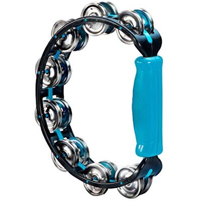 VOLT by Voggenreiter Voggenreiter Hi-Lo Tambourine Ghirlanda a percussioni (diametro: 23 cm, nuovo divario di risonanza, struttura solida e leggera, ammortizzatore integrato), colore: Blu/Nero VOLT by Voggenreiter Voggenreiter Hi-Lo Tambourine Ghirlanda a percussioni (diametro: 23 cm, nuovo divario di risonanza, struttura solida e leggera, ammortizzatore integrato), colore: Blu/Nero