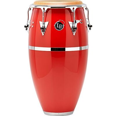 Latin Percussion Conga Patato Tumba 12,5" , Rosso, Hardware cromato Latin Percussion Conga Patato Tumba 12,5" , Rosso, Hardware cromato