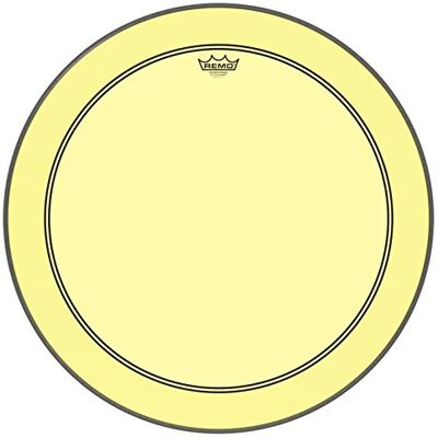 Remo pelle per batteria Colortone Powerstroke 3 Clear Giallo – 26″ – Remo pelle per batteria Colortone Powerstroke 3 Clear Giallo – 26″ –