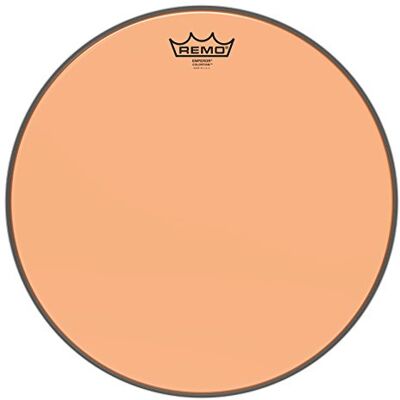 Remo pelle per batteria Colortone Emperor Clear Orange – 15" – Remo pelle per batteria Colortone Emperor Clear Orange – 15" –