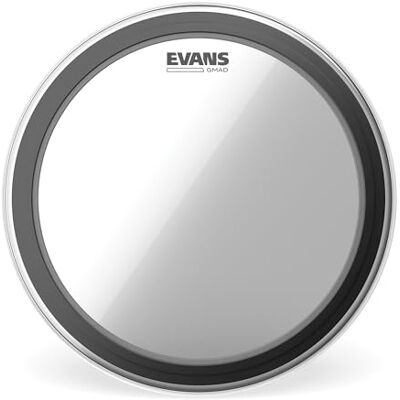 EVANS Pelle GMAD per Grancassa, 18", Trasparente EVANS Pelle GMAD per Grancassa, 18", Trasparente