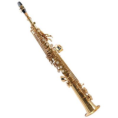 Classic Cantabile Winds SS-450 Sassofono Soprano Bb, Modello: SS-450 Intonazione: Bb, Corpo: Ottone, Finitura: Verniciato trasparente, Risonatori in metallo, Tasti con finitura madreperla Classic Cantabile Winds SS-450 Sassofono Soprano Bb, Modello: SS-450 Intonazione: Bb, Corpo: Ottone, Finitura: Verniciato trasparente, Risonatori in metallo, Tasti con finitura madreperla