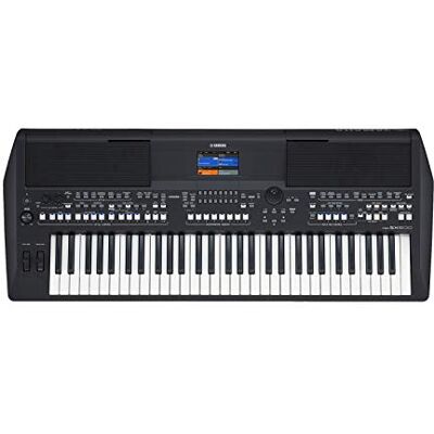 Yamaha Digital Keyboard PSR-SX600 Tastiera Digitale di Alta Qualità, con 61 Tasti Sensibili al Tocco, 850 Suoni Strumentali Realistici e Stili DJ, Nero Yamaha Digital Keyboard PSR-SX600 Tastiera Digitale di Alta Qualità, con 61 Tasti Sensibili al Tocco, 850 Suoni Strumentali Realistici e Stili DJ, Nero