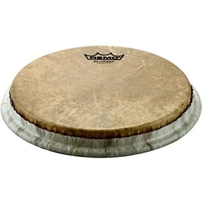 Remo Pelle per percussioni Skyndeep Bongo – Grafica pelle di vitello – Avvolta su cerchio d’acciaio – 8,5″ – 3 Remo Pelle per percussioni Skyndeep Bongo – Grafica pelle di vitello – Avvolta su cerchio d’acciaio – 8,5″ – 3