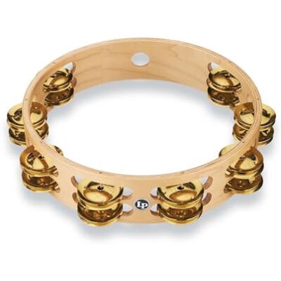 Latin Percussion Tambourin Pro 10in Doppia fila Latin Percussion Tambourin Pro 10in Doppia fila