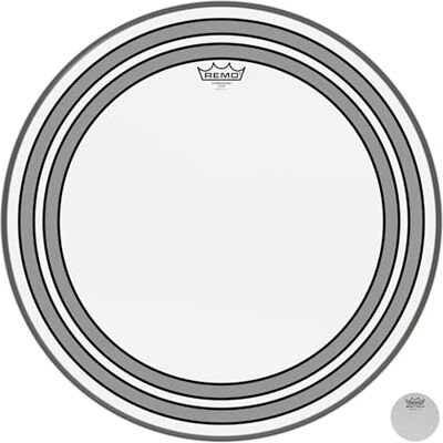 Remo Pelle per batteria Powersonic Trasparente Grancassa – 22" – Remo Pelle per batteria Powersonic Trasparente Grancassa – 22" –