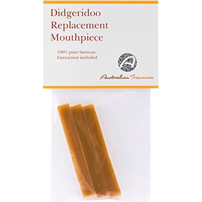 Australian Treasures Cera d'api per bocchino didgeridoo cera d'api pura per apicoltori colore naturale Australian Treasures Cera d'api per bocchino didgeridoo cera d'api pura per apicoltori colore naturale