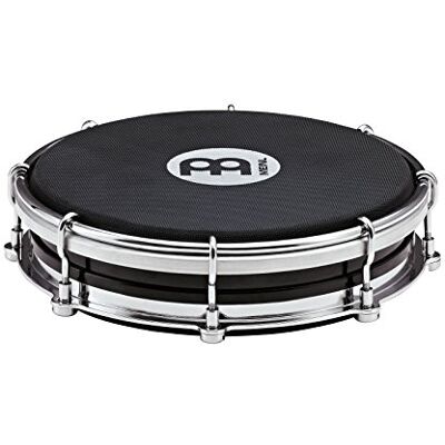 Meinl Percussion Silent Tamburello, diametro: 15,24 cm (6''), colore nero Meinl Percussion Silent Tamburello, diametro: 15,24 cm (6''), colore nero