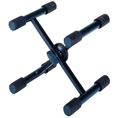 QUIK LOK QL322, Supporto Micro a "X" da tavolo, per Tastiere da 25 e 49 note, Carico Massimo 45 kg, Peso 1,4 kg, Colore Nero QUIK LOK QL322, Supporto Micro a "X" da tavolo, per Tastiere da 25 e 49 note, Carico Massimo 45 kg, Peso 1,4 kg, Colore Nero