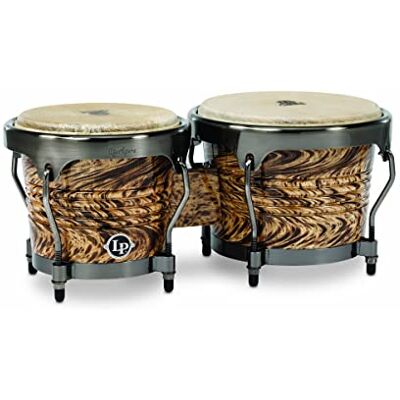 Latin Percussion LP Aspire Accent Bongo 6 3/4" e 8" havana cafe Latin Percussion LP Aspire Accent Bongo 6 3/4" e 8" havana cafe