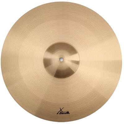 XDrum 18" Eco Piatti Crash/Ride (Piatti per batteria, musicali, armonici e comunque incisivi, set di piatti, suono medio scuro, pieno) XDrum 18" Eco Piatti Crash/Ride (Piatti per batteria, musicali, armonici e comunque incisivi, set di piatti, suono medio scuro, pieno)
