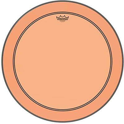 Remo pelle per batteria Colortone Powerstroke 3 Clear Arancione – 24″ – Remo pelle per batteria Colortone Powerstroke 3 Clear Arancione – 24″ –