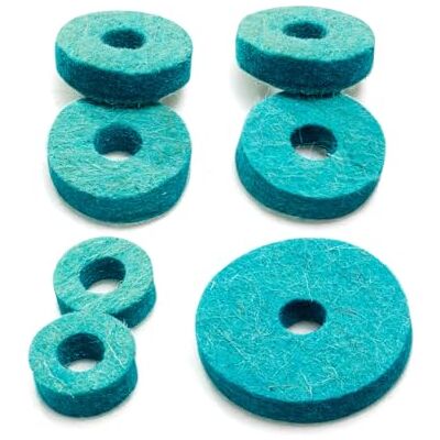 Dixon PAWS-QBPK1-HP Quetzal Blue Wool Cymbal Felt Pack Dixon PAWS-QBPK1-HP Quetzal Blue Wool Cymbal Felt Pack