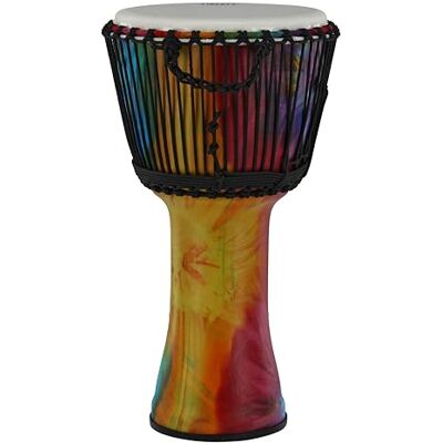 GEWA Liberty Djembé accordatura a corda Diametro: 12" (30,5 cm) Altezza: 23,5" (59 cm) Numero di corde: 30 Motivo: Batik GEWA Liberty Djembé accordatura a corda Diametro: 12" (30,5 cm) Altezza: 23,5" (59 cm) Numero di corde: 30 Motivo: Batik