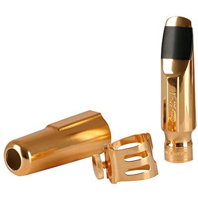 Otto Link Vintage Bocchino per sax tenore in metallo, apertura 4+ Otto Link Vintage Bocchino per sax tenore in metallo, apertura 4+