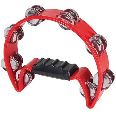 PP PERFORMANCE PERCUSSION PERFORMANCE PERCUSSION '' TAMBOURINE- HEADLESS- RED (Pack of 1) PP PERFORMANCE PERCUSSION PERFORMANCE PERCUSSION '' TAMBOURINE- HEADLESS- RED (Pack of 1)