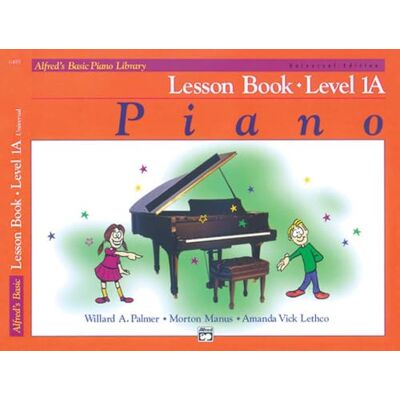 Palmer, Willard A. Piano Lesson Book, Level 1A: Universal Edition Palmer, Willard A. Piano Lesson Book, Level 1A: Universal Edition