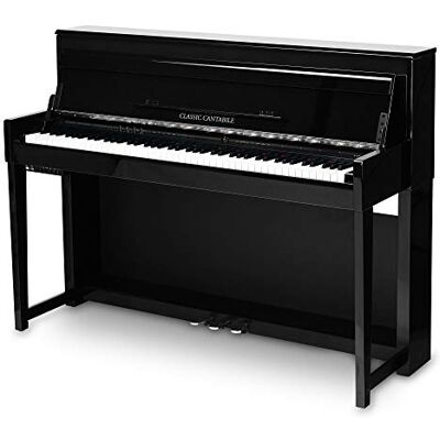 Classic Cantabile UP-1 SH Pianoforte Verticale Digitale 88 Tastiera pesata Pianola musicale con USB, MIDI, 256 polifonia, 40 voci Piano digitale con funzione registrazione Mp3 Nero Lucido Classic Cantabile UP-1 SH Pianoforte Verticale Digitale 88 Tastiera pesata Pianola musicale con USB, MIDI, 256 polifonia, 40 voci Piano digitale con funzione registrazione Mp3 Nero Lucido