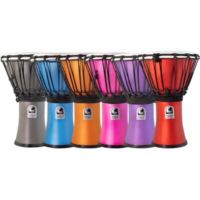 Toca Freestyle Colorsound 7" Set di djembe opaco OF 6 Toca Freestyle Colorsound 7" Set di djembe opaco OF 6