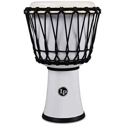 Latin Percussion LP Djembe World 7" corda accordata cerchio bianco Latin Percussion LP Djembe World 7" corda accordata cerchio bianco