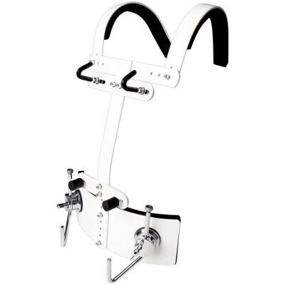 GEWA carrier/supporto per tamburo da marcia, alluminio, peso 2,5 kg, imbottitura in schiuma, regolabile, per tamburi piccoli, grandi e da parata GEWA carrier/supporto per tamburo da marcia, alluminio, peso 2,5 kg, imbottitura in schiuma, regolabile, per tamburi piccoli, grandi e da parata
