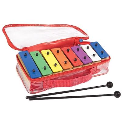PP PERFORMANCE PERCUSSION Performance Percussion 8 notes Coloured Chime bars con borsa PP PERFORMANCE PERCUSSION Performance Percussion 8 notes Coloured Chime bars con borsa