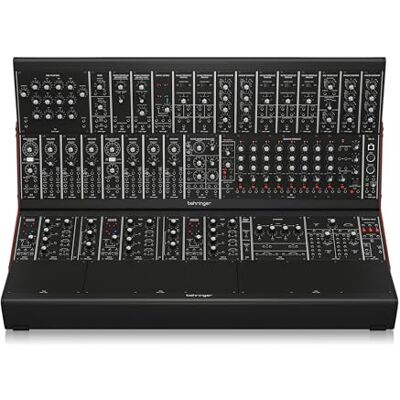 Behringer Sintetizzatore modulare completo "" con 38 moduli, convertitore da MIDI a CV e 2 custodie EURORACK GO Behringer Sintetizzatore modulare completo "" con 38 moduli, convertitore da MIDI a CV e 2 custodie EURORACK GO