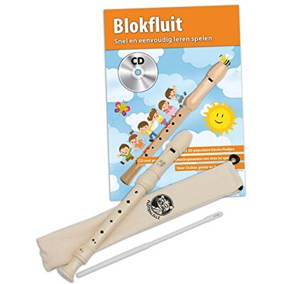 Cascha Flauto Dolce con Diteggiatura Barocca, Metodo in Olandese e CD, Set con Libro in Olandese Cascha Flauto Dolce con Diteggiatura Barocca, Metodo in Olandese e CD, Set con Libro in Olandese